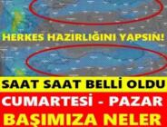 Haftasonu Başımıza Neler Gelecek!