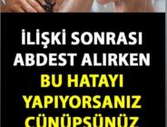 Gusül Abdesti alırken yapılan büyük hata!